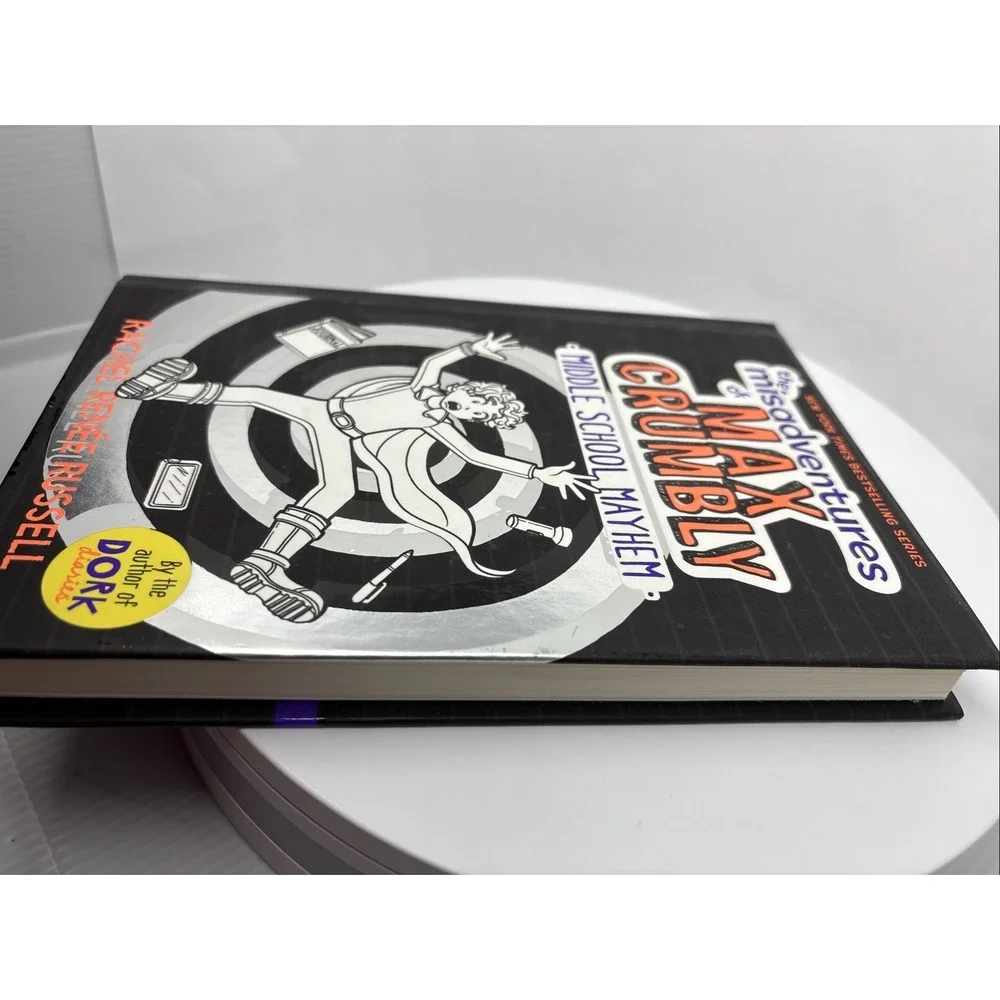 The Misadventures of Max Crumbly 2:‎ Middle School Mayhem (2) Hardcover Like New